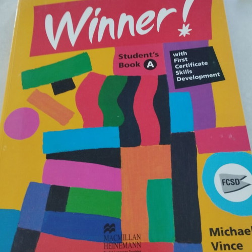 Winner! Book A English Learning Set like new by Michael Vince