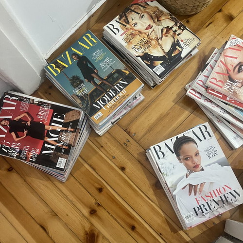Harper’s Bazaar Greece magazines like new, collection of 120 (2007-2020)