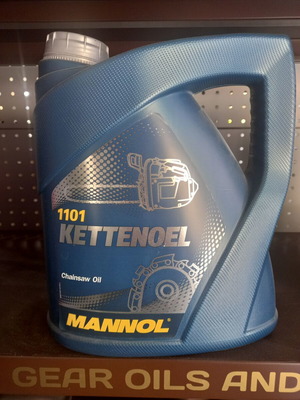Chainsaw Oil Kettenoel Mannol 4 liters new