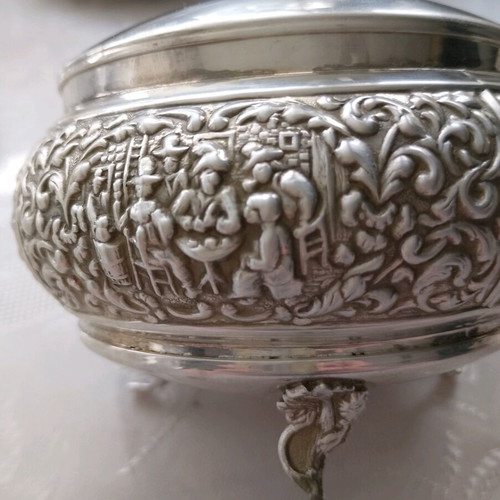 Douwe Egberts Silver Tea Set vintage, like new