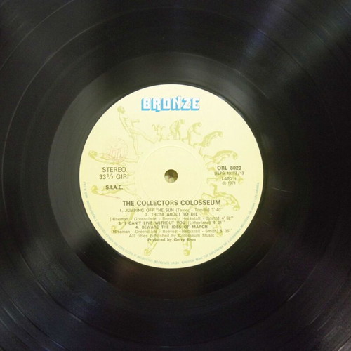 Colosseum The Collectors Colosseum vinyl like new, rock