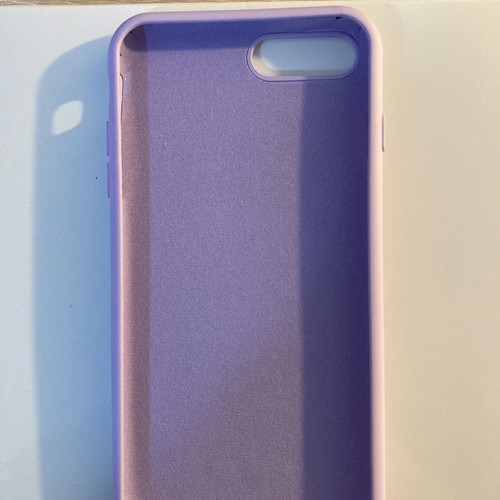 Silicone case for iPhone 8 Plus new with gold chain
