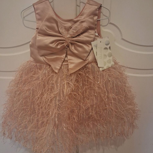 Dress new for 1-year-old girl, size 92 cm