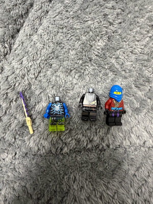 Lego Ninjago figures used, parts