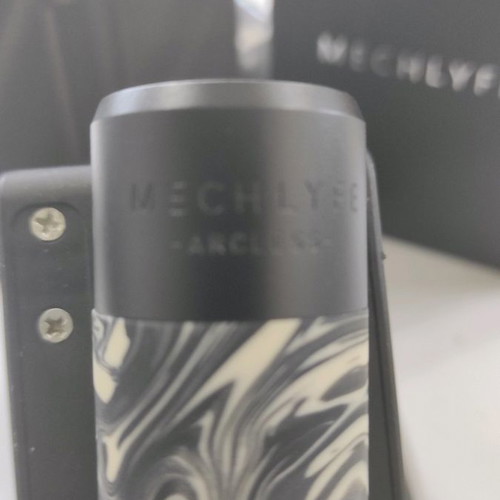 Arcless by Mechlyfe Mechanical Mod black and white resin steel new