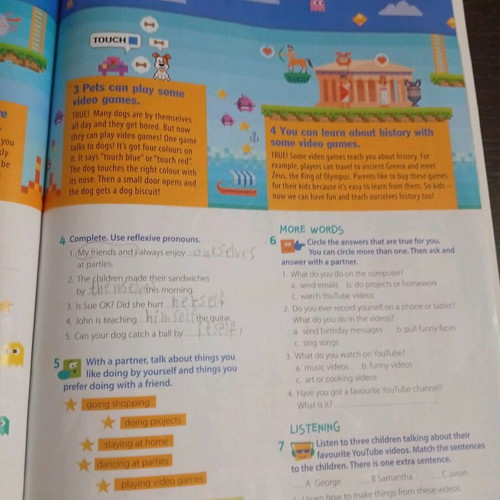Book Luke & Myla 1: The Magic Diary Student's Book used