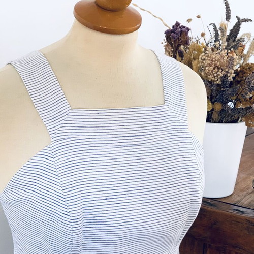 Ioanna Kourbela striped summer dress small, new