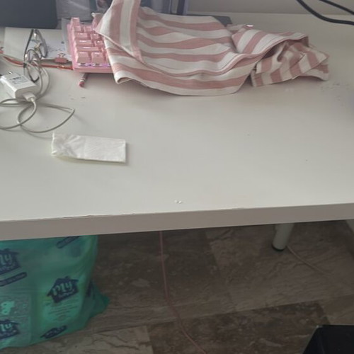 Ikea table/desk, Praktiker grey chair, sofa, oven set