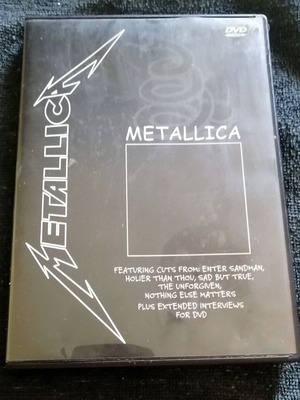 Metallica The Making Of The Black Album DVD like new