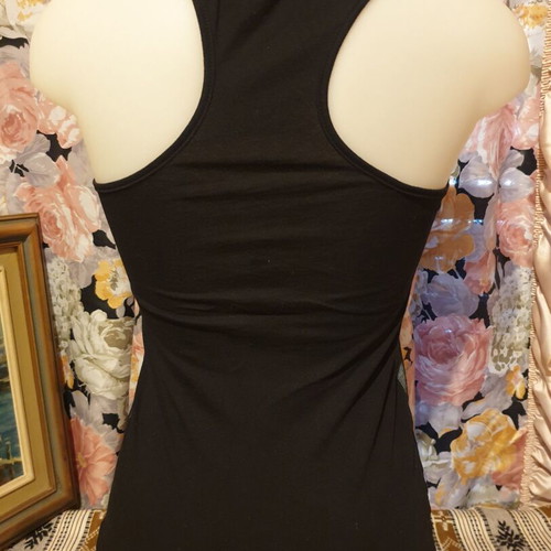 Top women's black size XS like new, elastic