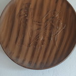 Round frame with ancient theme used