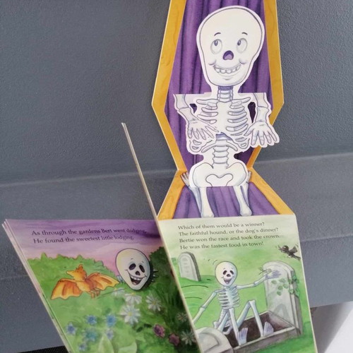 Bertie Bones (Monster Madness) book used, pop-up in English