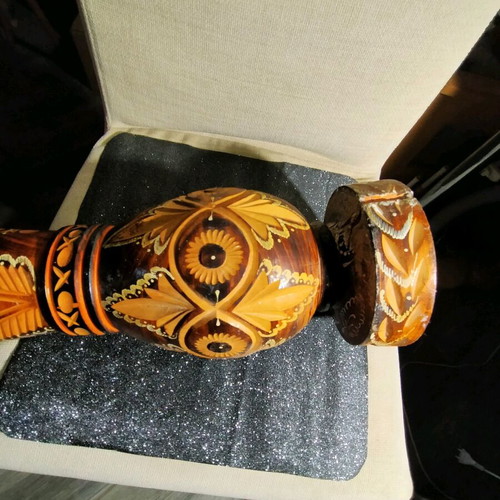 Wooden decorative item used