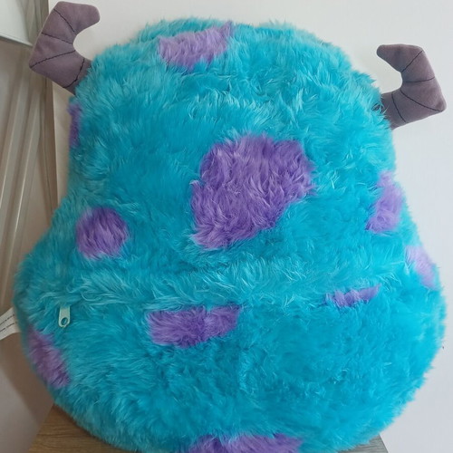 Disney Sulley plush pillow from Monsters, Inc.