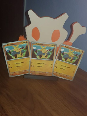 Makuhita #72 Pokemon Mega Evolution cards x3 near mint