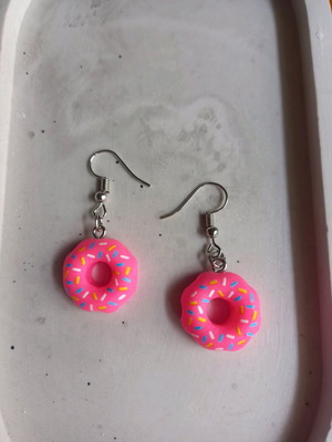 Donut earrings new, cute style for everyday wear