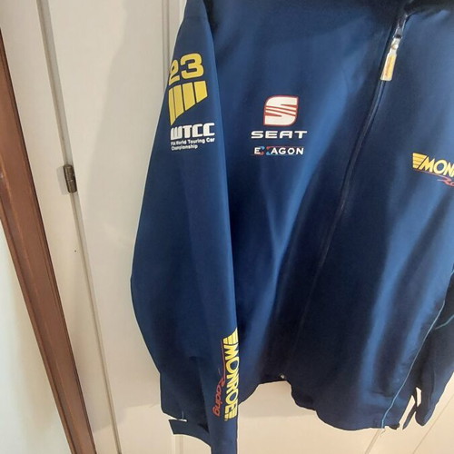 Monroe Racing SEAT WTCC windbreaker jacket like new, size XL, blue