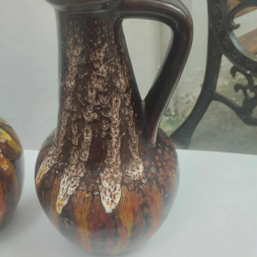 Vintage ceramic pitchers set of 2, 30cm, like new