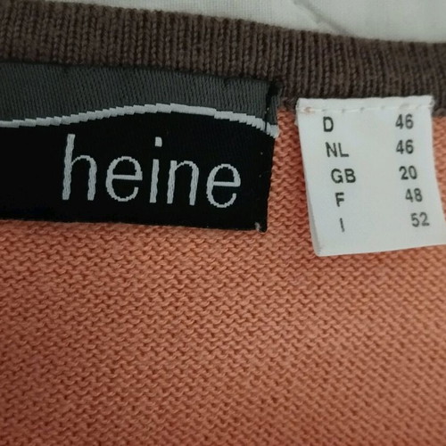 Heine cardigan with sleeveless top set size 46 like new