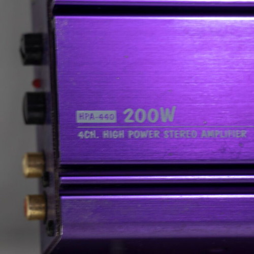 Osio HPA-440 200W 4-channel car amplifier used
