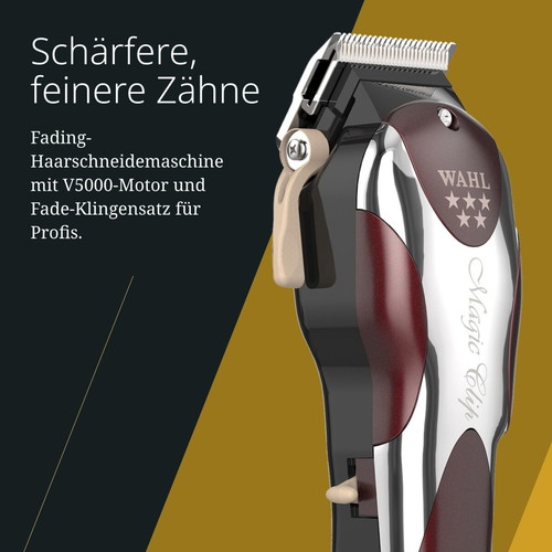 Wahl Magic Clip Fading hair clipper V5000 with 8 combs like new