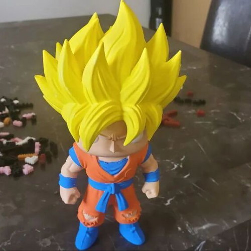 Goku Super Saiyan Funko Pop style figure Dragon Ball Z