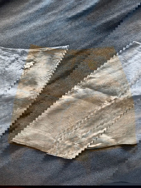 mango linen skirt