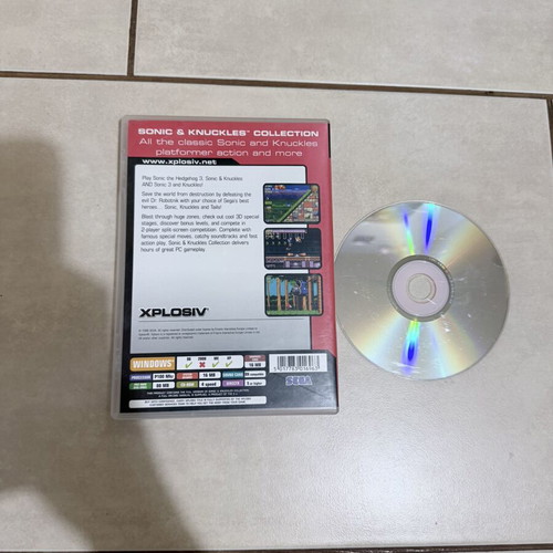 Sonic and Knuckles Collection PC used adventure game