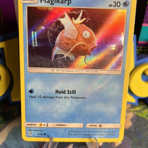 Magikarp DET holo Pokemon card