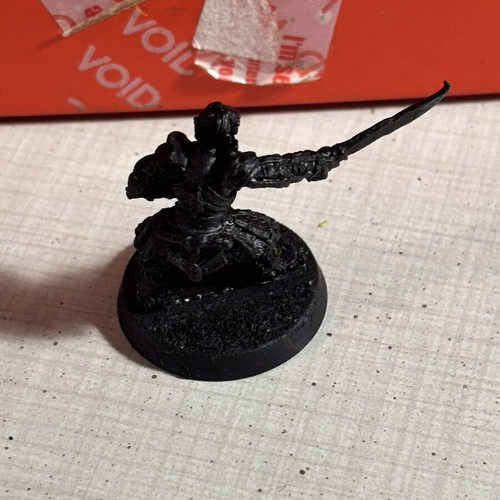 Lord of the Rings metallic miniature Gorbag painted black