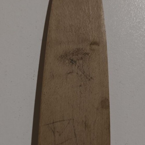 Wooden paper cutter used, lightweight from Mount Athos