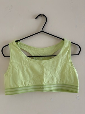My protein sports bra πράσινο neon, σαν καινούργιο, μέγεθος L