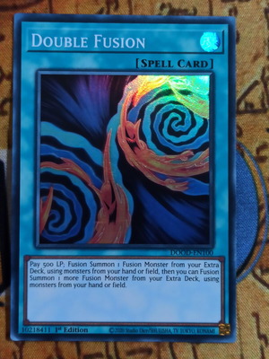 Double Fusion Spell Card σαν καινούργιο