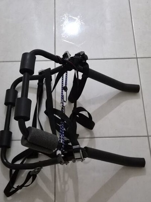 Car bike rack like new, fits from child to mountain bike