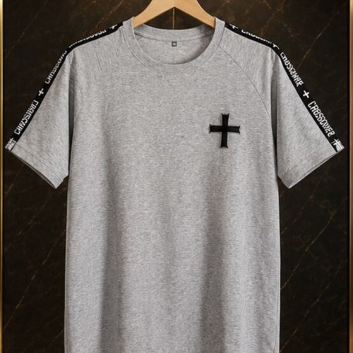 Crossover T-shirt size M like new, gray