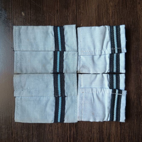 Set of 2 used military air force epaulettes