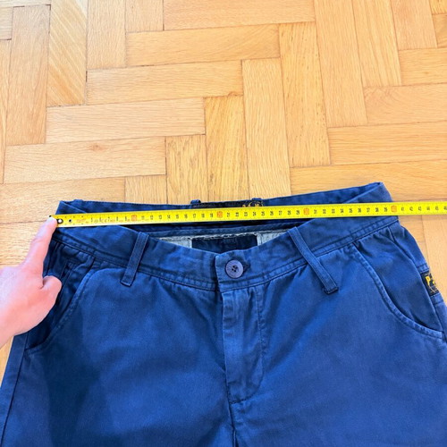 P.L.M. men's bermuda shorts used, size S, blue