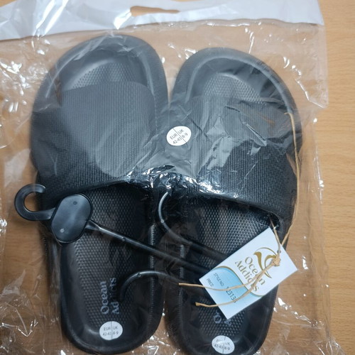 Ocean Addict slides black size 42