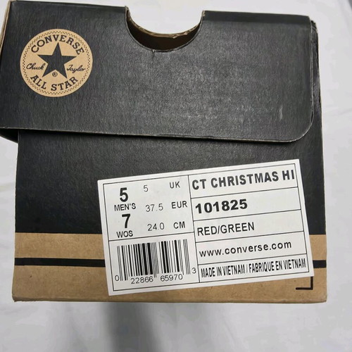 Converse Chuck Taylor All Star Christmas High καινούργια, μέγεθος 37,5