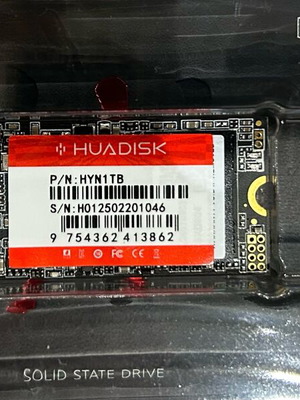 M.2 SATA SSD 2242 1 TB new