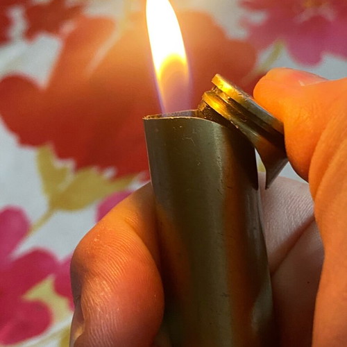 Bullet lighter used, unique bullet shape