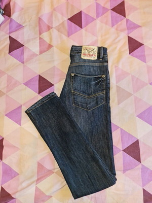 Tommy Hilfiger men's jeans like new, dark blue, Santos model, size W28 L34