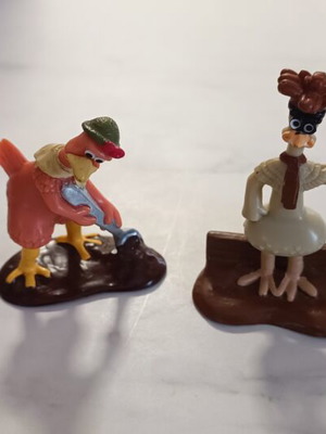 Disney figures and 1999 chicken figures set