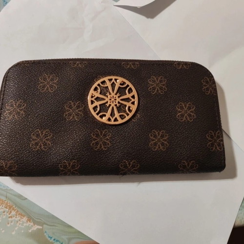 City Charm Avon Wallet new, brown and gold