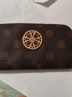 City Charm Avon Wallet new, brown and gold