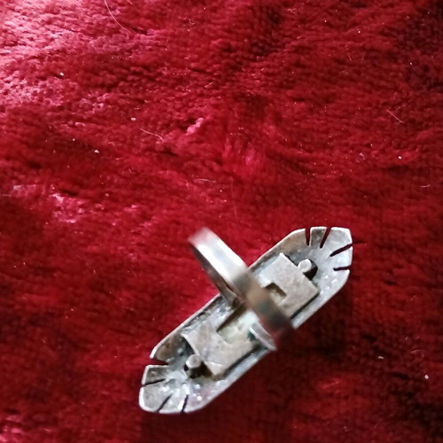 Silver 925 vintage ring used