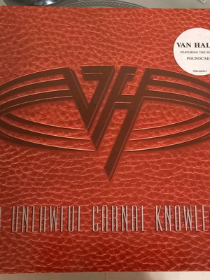 Van Halen For Unlawful Carnal Knowledge βινύλιο μεταχειρισμένο, rock