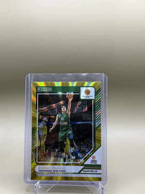 Kostas Sloukas Gold 01/10 EuroLeague Card 2024/25 New