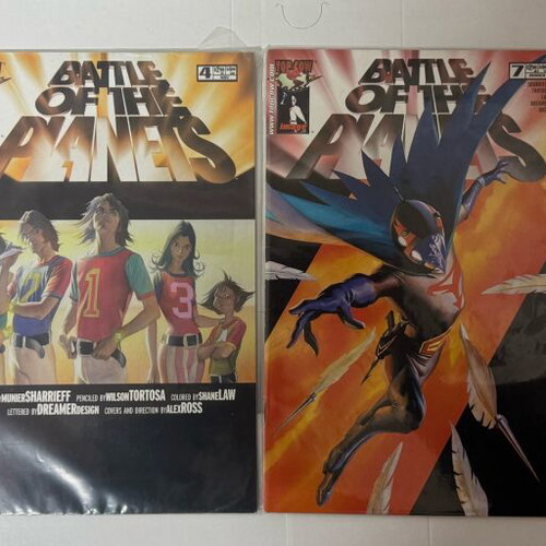 Battle of the Planets 4 issues like new, English, Top Cow Image Comics