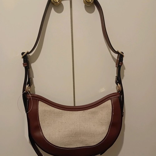 H&M shoulder bag new, beige and brown